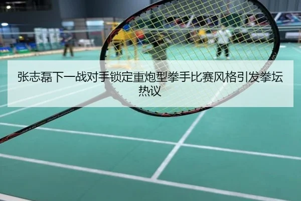 张志磊下一战对手锁定重炮型拳手比赛风格引发拳坛热议